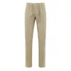 Jacob Cohen Beige Cotton Casual Pant In Gray