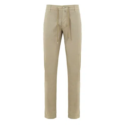 JACOB COHEN BEIGE COTTON CASUAL PANT