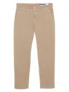Jacob Cohen Sand Beige Stretch Trousers In Neutral