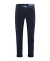 Jacob Cohen Belt-loop Casual Pants In Black
