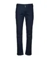 Jacob Cohen Logo-tag Trousers In Black