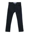 Jacob Cohen Belt-loop Casual Pants In Black