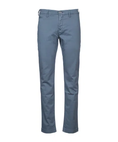 Jacob Cohen Belt-loop Casual Pants In Multicolor