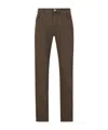 Jacob Cohen Men's Eco-friendly Stretch Denim Jeans In Brown
