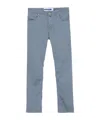 Jacob Cohen Belt-loop Casual Pants In Gray