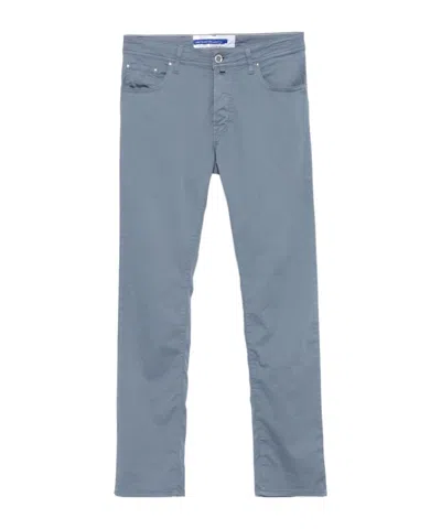 Jacob Cohen Belt-loop Casual Pants In Gray