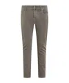 Jacob Cohen Belt-loop Casual Pants In Gray