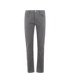 Jacob Cohen Belt-loop Casual Pants In Gray