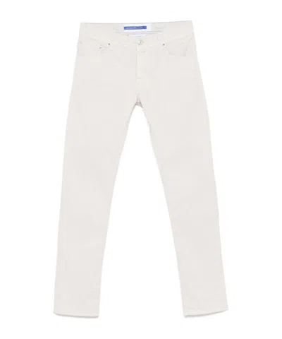 JACOB COHEN BELT-LOOP CASUAL PANTS