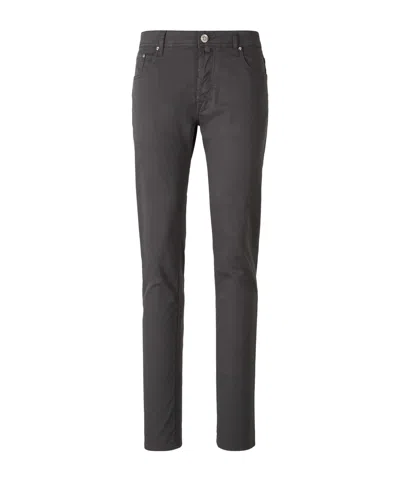 Jacob Cohen Slim-cut Trousers In Grey