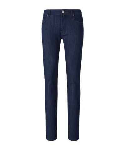 Jacob Cohen Belt-loop Jeans In Black