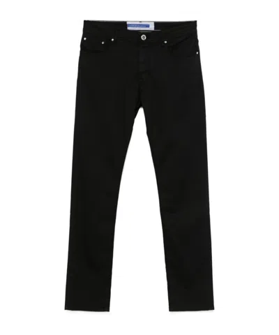 JACOB COHEN BARD SLIM-FIT TROUSERS