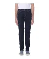 Jacob Cohen Belt Loop Jeans In Black