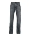 Jacob Cohen Belt-loop Jeans In Black