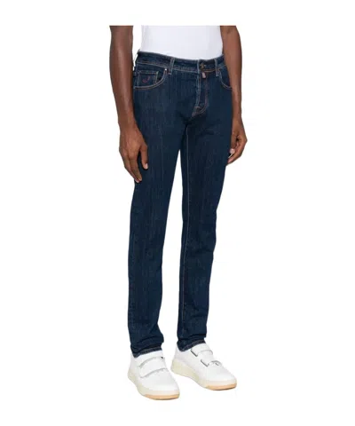 Jacob Cohen Belt-loop Jeans In Black