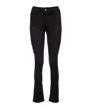 Jacob Cohen Kimberly Skinny Trousers Belt Loops In Black