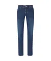 Jacob Cohen Slim Fit Bard Stretch Men's Jeans In Blue