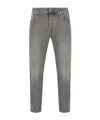 Jacob Cohen Belt Loop Jeans In Blue