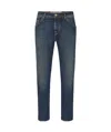 Jacob Cohen Cropped Jeans In Blue
