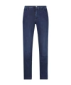 Jacob Cohen Bard Logo Patch Slim-fit Jeans In Blue