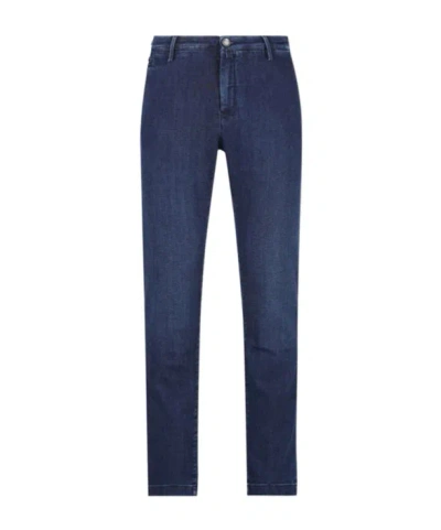 JACOB COHEN JACOB COHEN MID-RISE SLIM-FIT JEANS