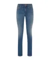 Jacob Cohen Belt-loop Jeans In Blue