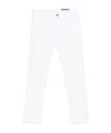 Jacob Cohen Belt-loop Jeans In White