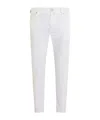Jacob Cohen Belt-loop Jeans In White