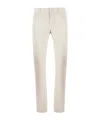 Jacob Cohen Stretch Cotton Blend Pants With Belt Loops