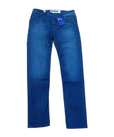 Jacob Cohen Belt Loops Jeans In Blue