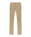 Jacob Cohen Bobby Slim-fit Cotton Chinos In Nude