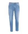 Jacob Cohen Nick Low-rise Slim-fit Jeans In Blue