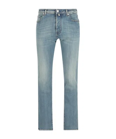 Jacob Cohen Belt-loop Jeans In Animal Print
