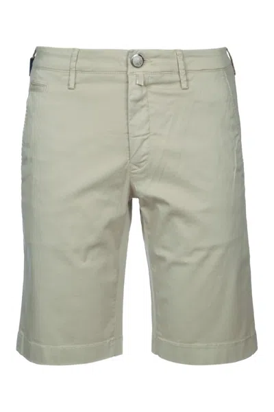 Jacob Cohen Buttoned Bermuda Shorts In Gray