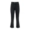 Jacob Cohen Black Cotton And Cashmere Jeans In Black