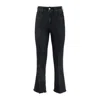 Jacob Cohen Black Cotton And Cashmere Jeans In Black