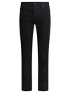 Jacob Cohen Black Elastane Jeans In Black