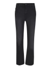 Jacob Cohen Black Flared Jeans In Black