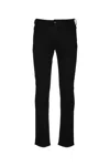 Jacob Cohen Belt-loop Casual Pants In Black