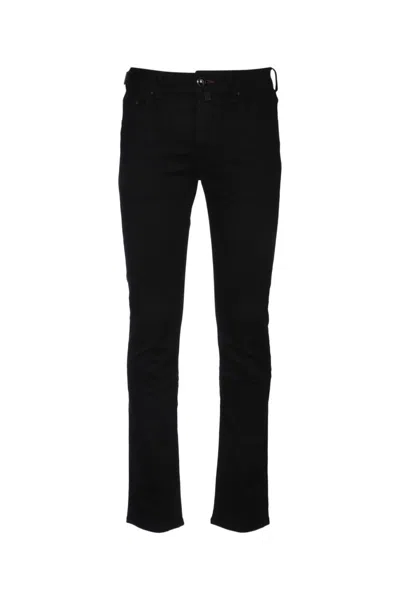 JACOB COHEN BLACK NARROW JEANS