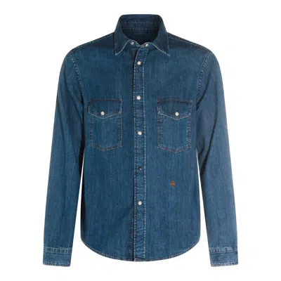 Jacob Cohen Blue Cotton Shirt