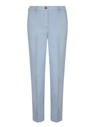 Jacob Cohen Blue Cropped Leg Trousers