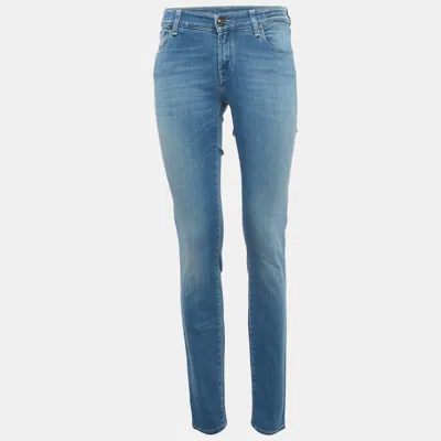 Pre-owned Jacob Cohen Blue Denim Tailored Jeans Xs/waist 29"