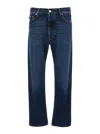 Jacob Cohen Blue Jeans With Logo Patch On The Rear In Blue
