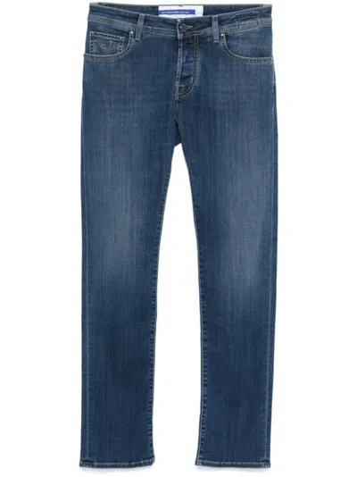 Jacob Cohen Blue Narrow Fit Jeans