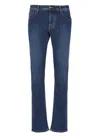 Jacob Cohen Straight Five-pocket Cotton Jeans