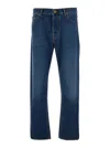 Jacob Cohen Sean Embroidered-pocket Jeans In Blue