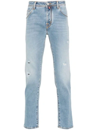 Jacob Cohen Blue Slim-fit Denim Pants