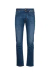 Jacob Cohen Mid-rise Straight Leg Jeans