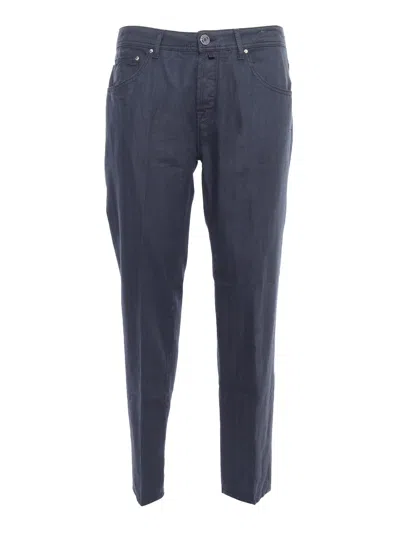 JACOB COHEN BLUE TROUSERS